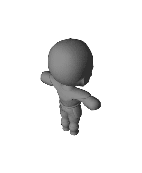 Baby Nappa 3d model