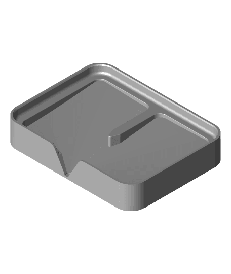 Universal Drainer (V3) (Cutlery, Sponge, Soap) 3d model