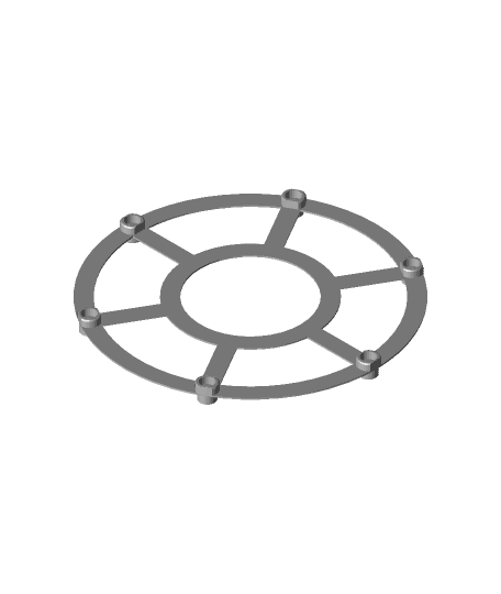 NJ 3DPNSpeakerCover 01 Circle.STL 3d model