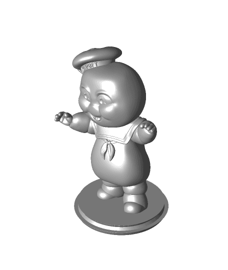 Little Big Head- Stay Puft Marshmallow Man 3d model