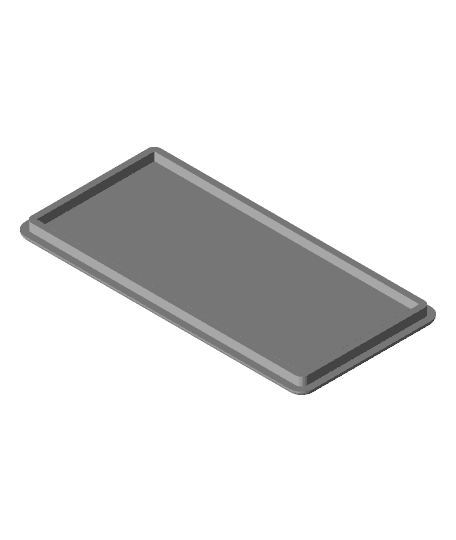 Adafruit RPi Zero Case - Solid Cover 3d model