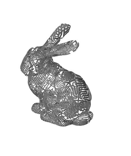 "Bunny" Bunny by henryseg full viewable 3d model