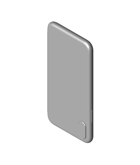 iphone x plane case v1.stl 3d model