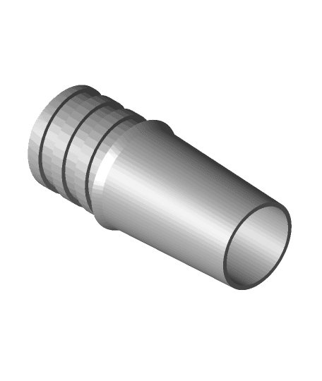 Cyclone separator dust tube by doobedoobedo full viewable 3d model