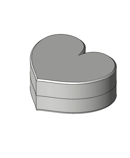 HeartBox - Snap Fit 3d model