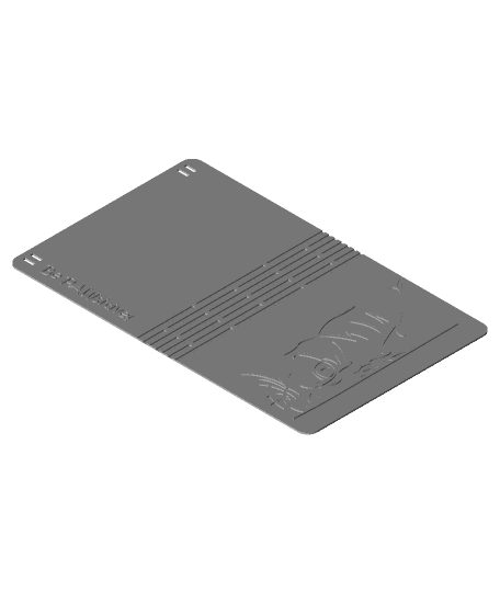 Cover for notebook and diary 3d model