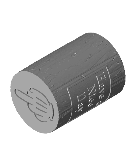 Have a Nice Day!* Beer Can Holder 3d model