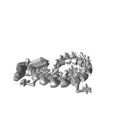 Articulated Crystalotl 3d model