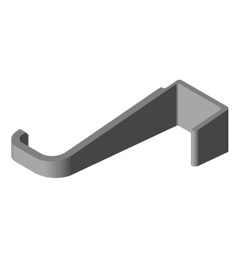 Over-the-Door Storage Hooks 3d model