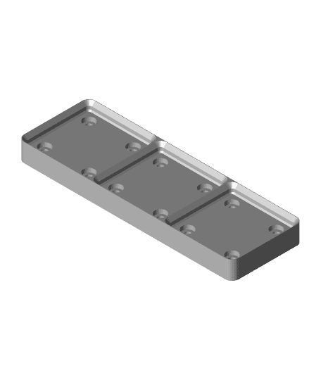 Weighted Baseplate 1x3.stl by hardwire1010 full viewable 3d model