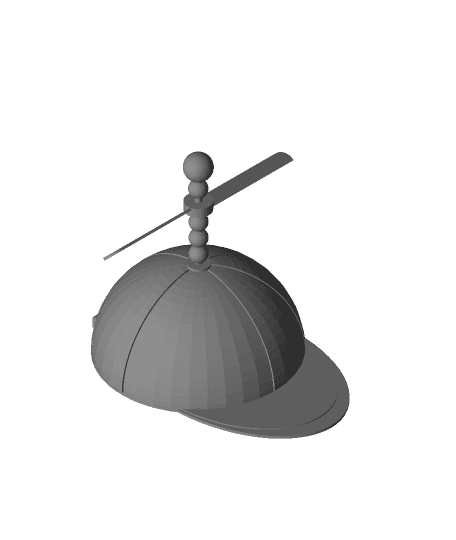 FHW: Propeller Hat v1 complete (Angry Bishop twitch) 3d model
