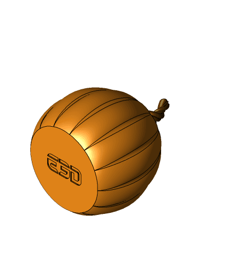 E3D’s pumpkin CADving competition 2021 3d model