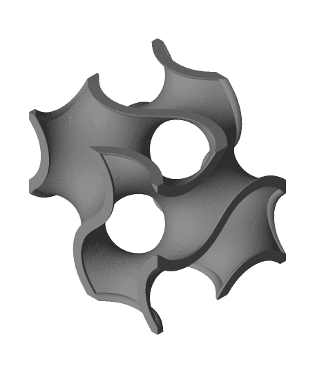 Gyroid chunk by henryseg full viewable 3d model