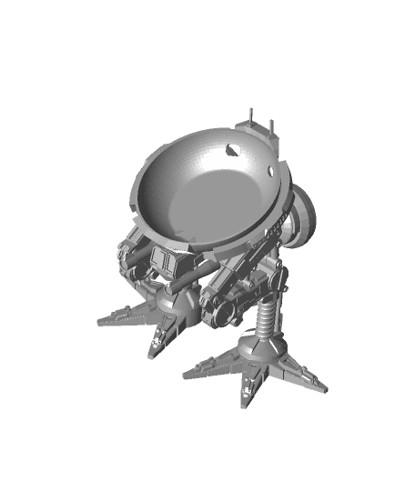 Google Home Chicken Mech.stl by Conor full viewable 3d model