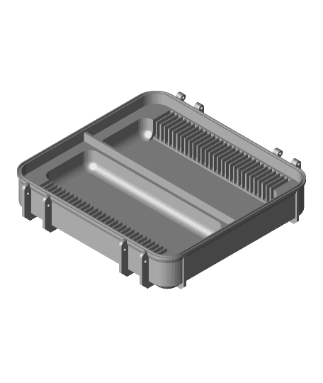 Tool Box Base for 60 Filament Swatch 3d model
