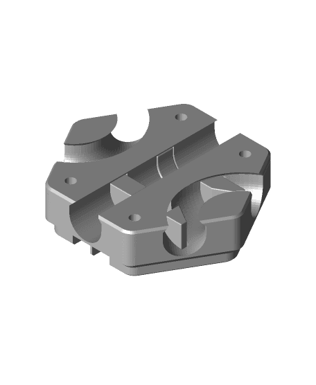 Hextraction Shuttle Lock Tile 3d model