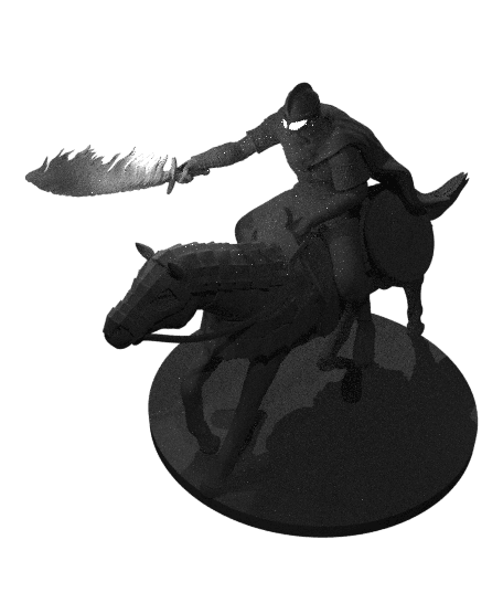 Baba Yaga's Horsemen 3d model