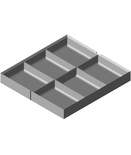 6_Section_Tray.stl 3d model