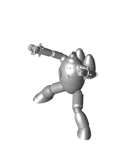 Gigantor (鉄人28号 Tetsujin Nijūhachi-gō) robot 3d model