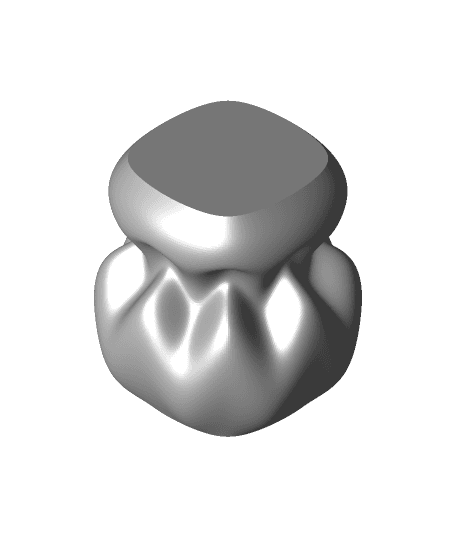Pinched Pouch Vase (Vase No. 1) by Kazi Toad full viewable 3d model