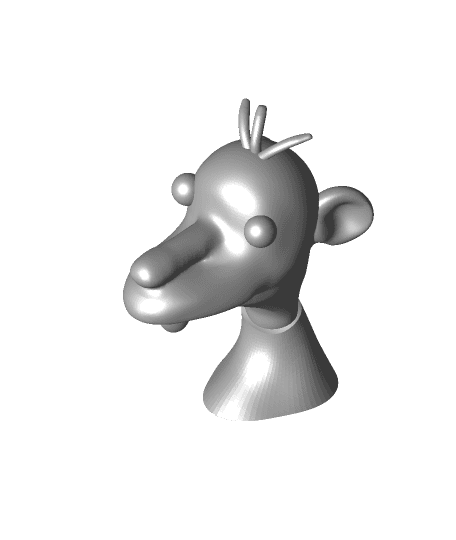 Diary of a Wimpy Kid Manny Heffley Bust by madisonsveen full viewable 3d model