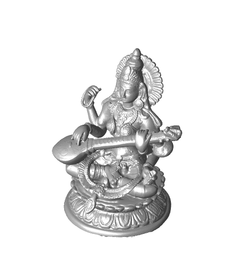 Saraswati - Goddess of Knowledge, Music & Art 3d model