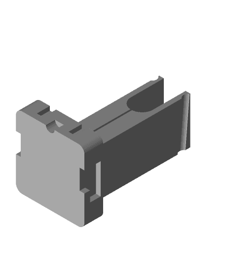 Binocular clamp for Vanguard tripod 3d model