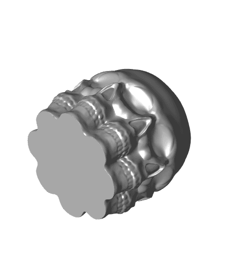 Faces Of Death Bowl - Skull Bowl 3d model