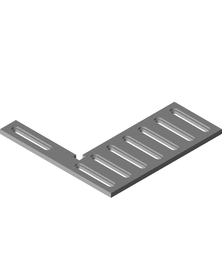 Low-Profile Sliding Right Angle Jig 3d model