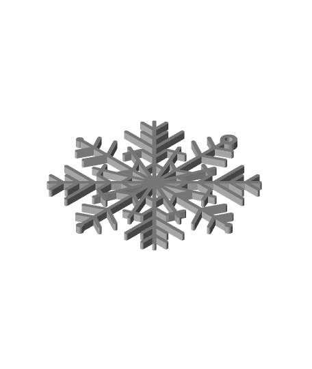 Snowflake v15 3d model