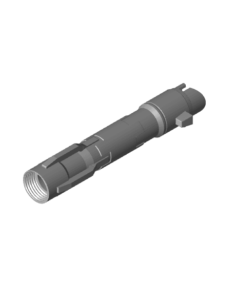 Kylo Ren Lightsaber Concept 2 3d model