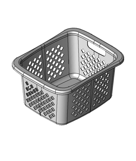 Laundry Basket 3d model