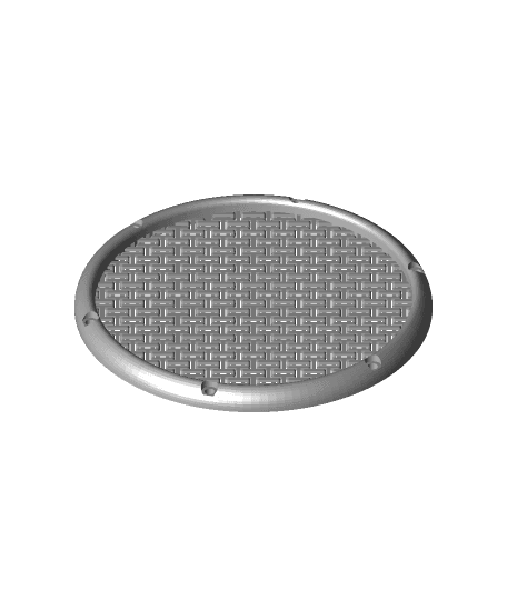 3DPN Chainmail Speaker Cover 3d model