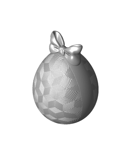 Trippy Hexangle Egg Container 3d model