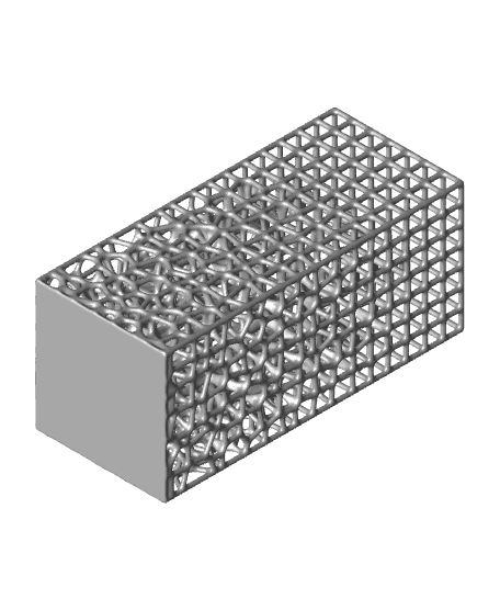 Seismic Vases - Square 3d model