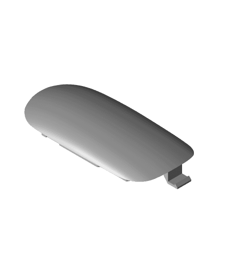 Sky Q Mini Remote Control Battery Cover 3d model