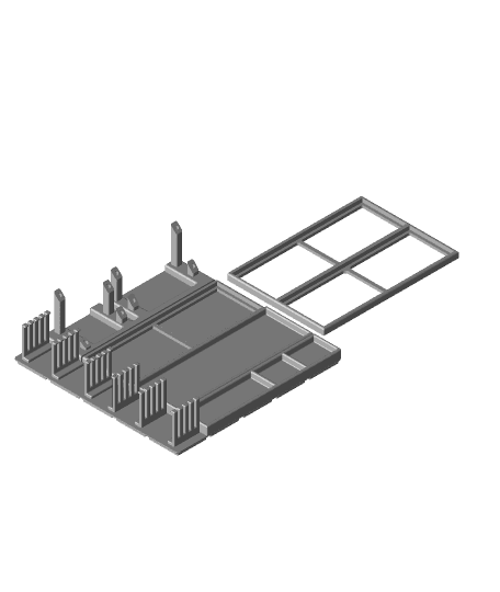 Gridfinity Arduino Lab by Trickyhicky full viewable 3d model