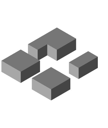 3d cube 3d model