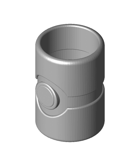 Pokeball Can Coozie 3d model