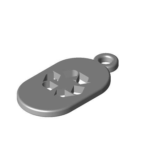 Key Fob - Recycle by Kwgragsie full viewable 3d model