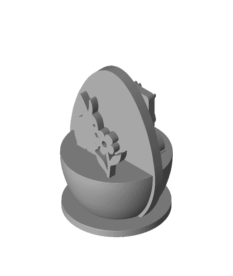 Easter Little Diorama by RandomizY full viewable 3d model