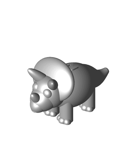 Triceratops (NT Animals) 3d model