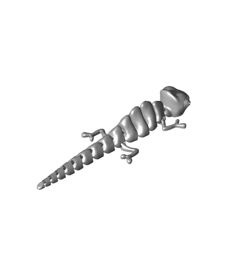 Articulated Chameleon 3d model