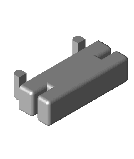Skadis Sliding Combination Square Mount (Small) 3d model