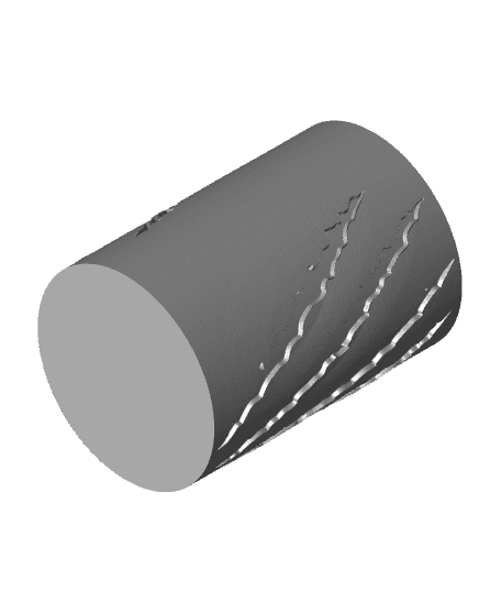 Clawed Beer Can Holder 3d model