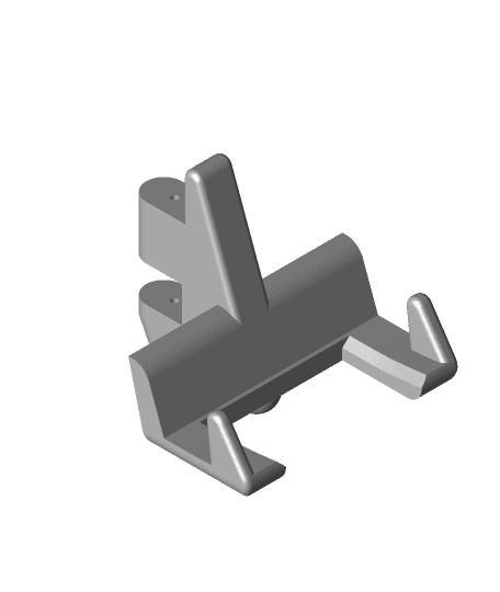 Phone Stand with hinge 3d model