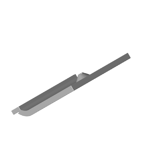 AMS Stand 10mm rod - decorated left.stl 3d model