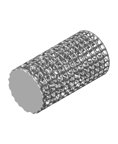 Seismic Vase Cylinder Medium.stl 3d model