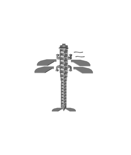 Articulated Sea Dragon.stl 3d model