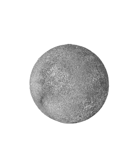 Moon 200mm.stl 3d model